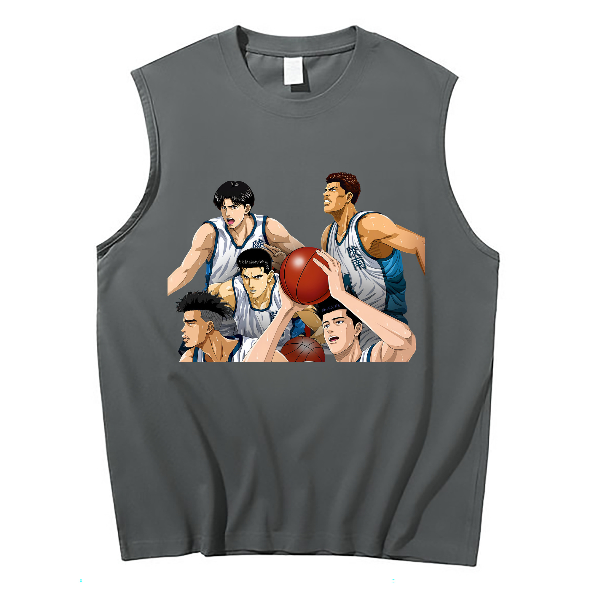 （画像用） SLAM DUNK／スラムダンク コットン100％タンクトップ（フロントプリント）
